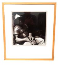 CLIVE VINCENT JACHNIK Banana picker, West Indies 1987, photographic print, signed label to verso,