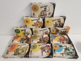 SELECTION OF AIRFIX MILITARY FIGURE SETS comprising British Infantry Support Group, British Eight
