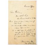 Cumann na mBan, Irish Civil War, North Dublin Union 1923 (August) one-page, hand-written letter,