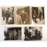 Anglo Irish Treaty negotiations five photographs group of delegates, Arthur Griffith, Robert Barton,