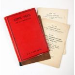 O'Hegarty, PS. Sinn Fein. An Illumination. Maunsel, Dublin, 1919, 12mo. printed red cloth, spine