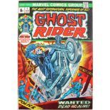 Comics 1973: Marvel Ghostrider No. 1 first issue comicbooks Two examples of Marvel Ghostrider Vol. 1