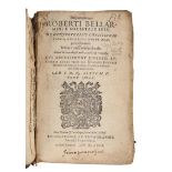 1593, Bellarmine, Robert. Disputationum Roberti Bellarmini Politiani, S.J. . De controversiis