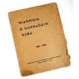 Funeral of O'Donovan Rossa. Dublin, 1915, souvenir booklet, 4to, printed card covers, 24pp.