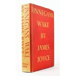 Joyce, James. Finnegans Wake, Faber & Faber, London, 1946, 8vo, 628pp plus 28pp 'corrections of