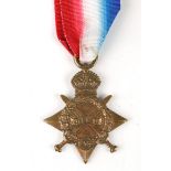 1914-15 Star to Royal Dublin Fusilier casualty, 9563. PTE. J.DONNELLY. R.DUB.FUS. 9563 Private
