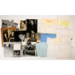Patrick Kavanagh, a collection of photographs; together with a small collection of letters, mainly