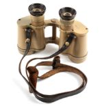 World War II German Afrika Korps / Tropical Officers Binoculars, good set of 6 x 30 Dienstglas