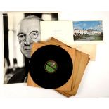 Eamon De Valera recordings, 1919. three gramophone records, "Memorial Address Terence MacSwiney", "
