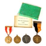 1917-1922 Irish War of Independence Service medal; and another lacking ribbon; together with a