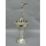 Omar Ramsden & Alwyn C.E. Carr - A silver golf Trophy from Woking Golf Club with Angel finial to