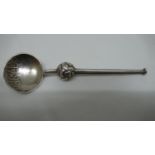 Archibald Knox for Liberty & Co - Cymric silver coronation spoon Edward VII featured in Stephen