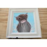 Jenifer Hogwood, Little Star, Limited Edition embelished print 32/150, signed, certificate verso, 16