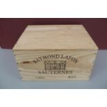 Half sealed case of Raymond Lafon 2007 Sauternes ( well kept) (6 bottles)