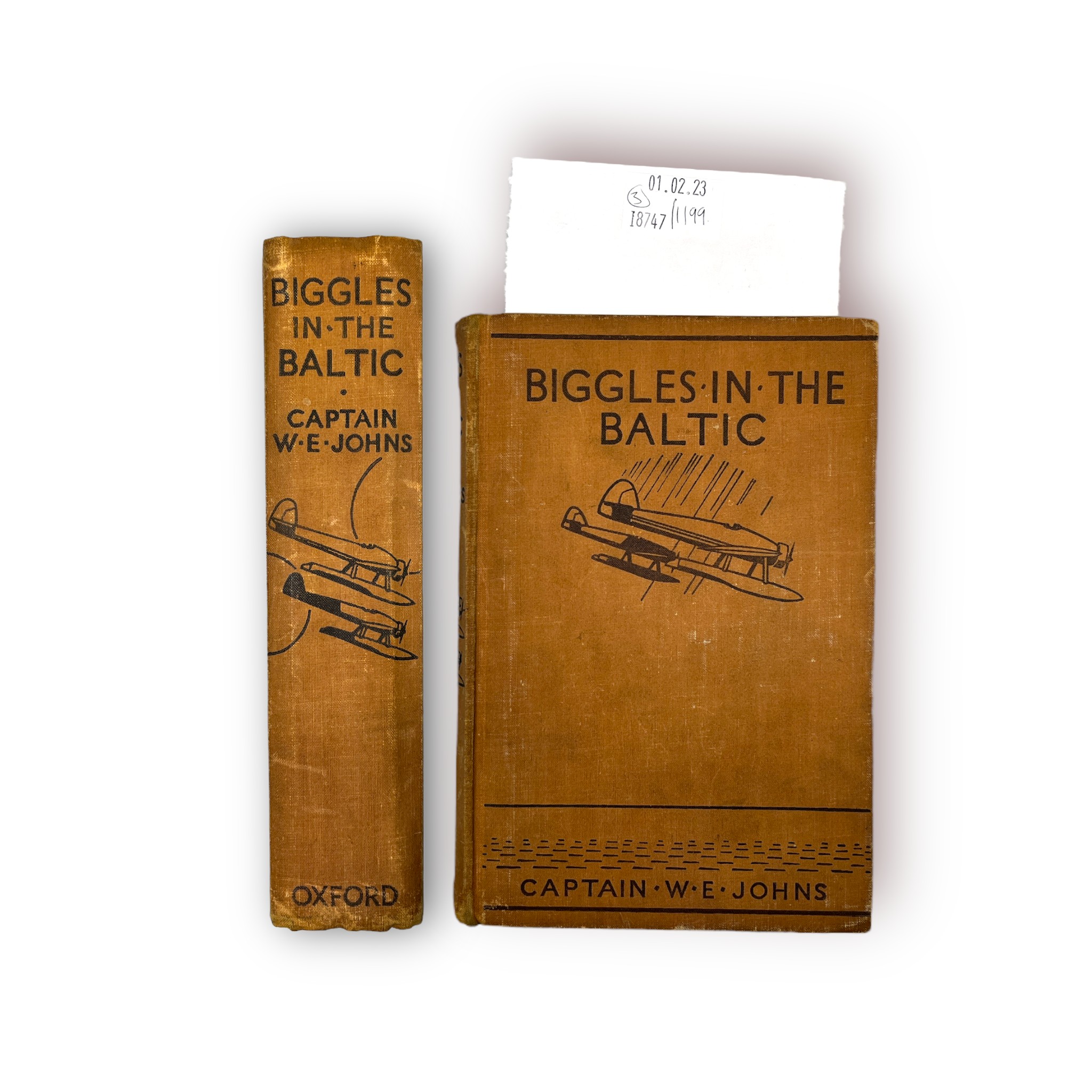 Johns, Capt. W.E. Three volumes, 'Biggles & Co.', First Edition, Published by The Oxford - Image 4 of 4