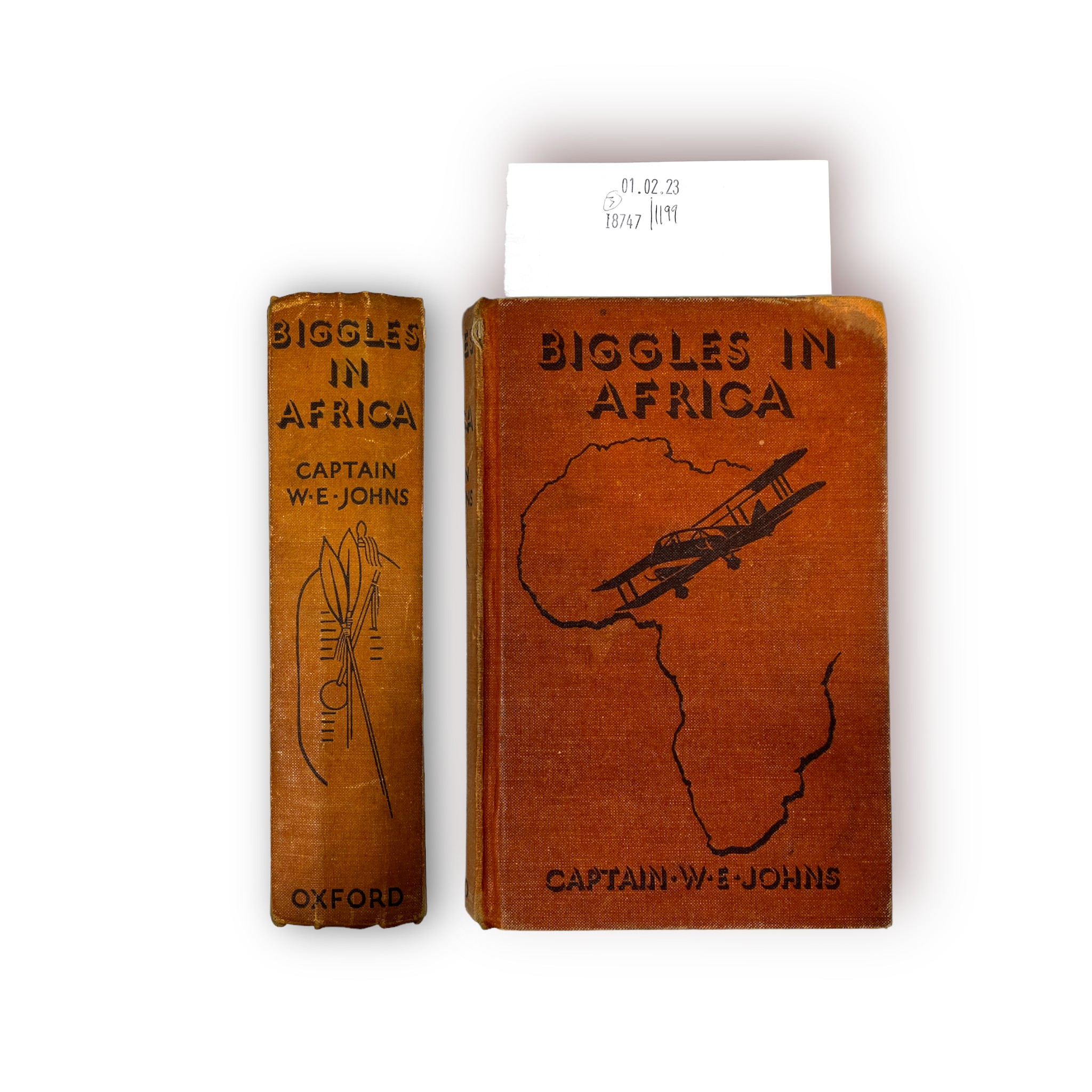Johns, Capt. W.E. Three volumes, 'Biggles & Co.', First Edition, Published by The Oxford - Image 2 of 4