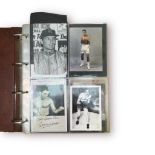 Boxing Interest: A collection of approximately 100 Boxing postcards, photographs etc, many signed
