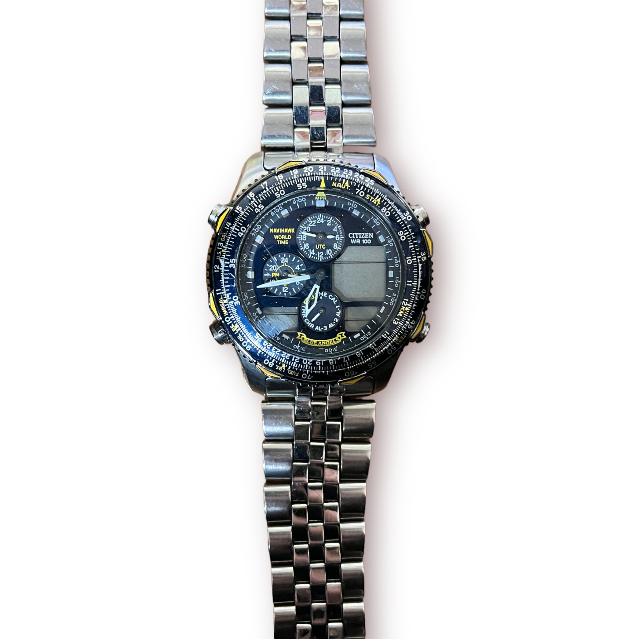 Three gents stainless steel Citizen wristwatches including an Eco-Drive Radio controlled perpetual - Image 7 of 8