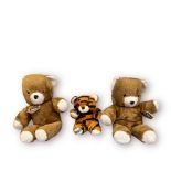 Two Chad Valley Teddy Bears (50cm), and a Chad Valley Tiger Bear (25cm), (3) Section 26