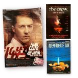 Approximately twenty various film and television promotional posters from 1989-2016, including a
