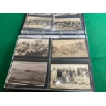 3 Albums containing approximately 936 postcards of Littlehampton in West Sussex – a collection