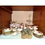 A collection of Royal Albert ‘Old Country Roses’ pattern tea, coffee and dinner service,
