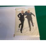 A small album containing approximately 35-40 autographs all personally collected by the vendor