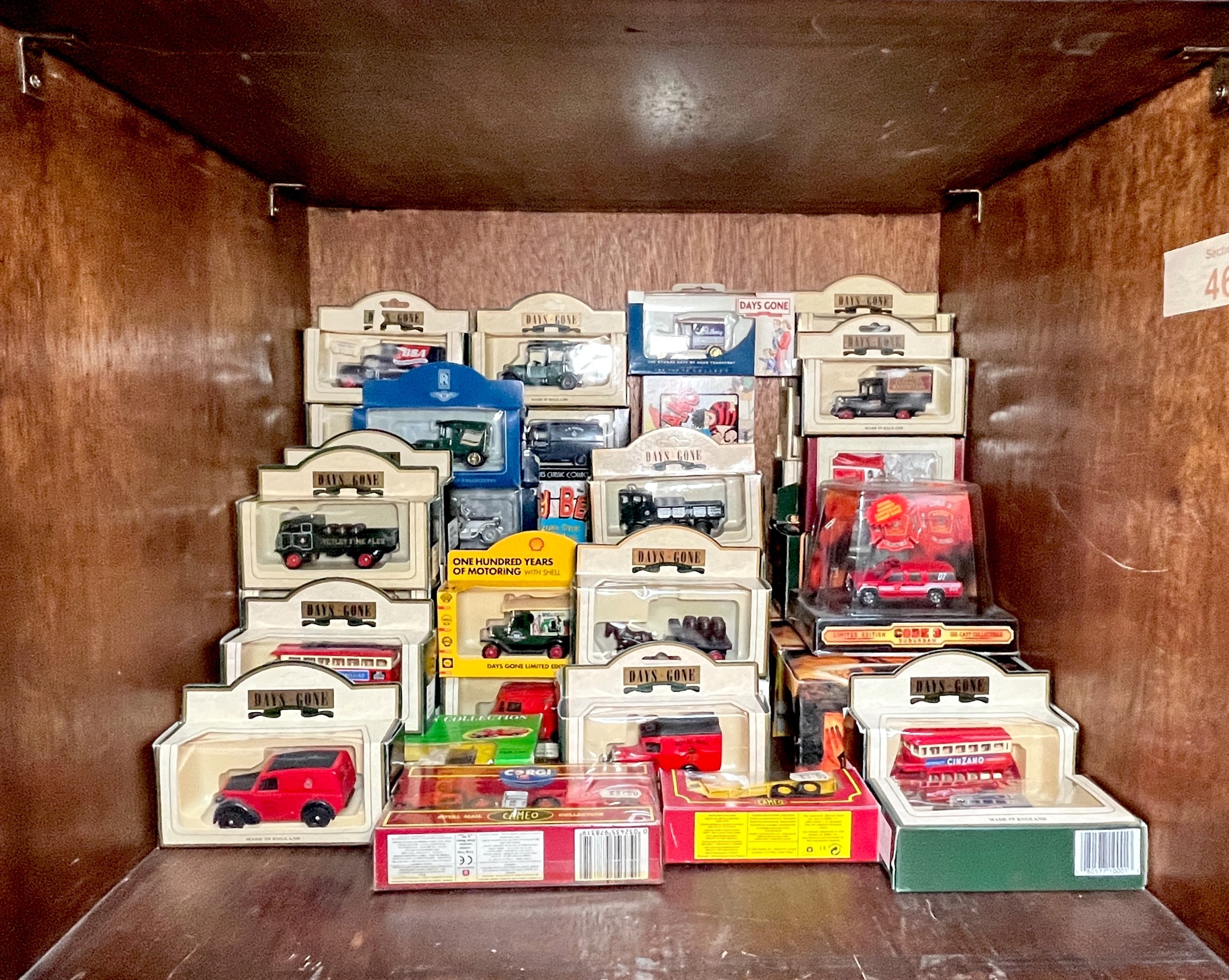 Approximately 80 various metal die-cast model vehicles from Lledo, Matchbox, Days Gone, Corgi, etc., - Image 2 of 4