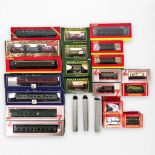 A collection of boxed ‘OO’ gauge model railway rolling stock by Hornby, Lima Models, Bachmann