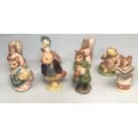 Eight assorted Beswick Beatrix Potter figures including ‘Mr Jeremy Fisher’, ‘Goody Tiptoes’, ‘Jemima