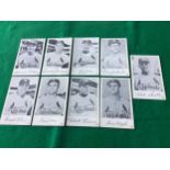 Nine American baseball 1960s photo cards of St Louis Cardinals players from a collection produced by