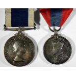 An Elizabeth II Naval medal ‘For Long Service And Good Conduct’, awarded to M.928538 A. N. Comber