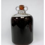 A 4.5 Litre glass demijohn of vintage Royal Navy Pusser's Rum, wax seal intact