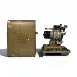 A Cinetechnic D16 Professional projector with wooden cover, together with a Varamorph cinema scope