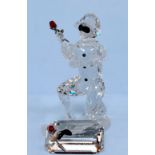 A Swarovski 2001 Annual Edition 'Masquerade' Harlequin, 13cm tall, with engraved tablet, each boxed