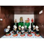 A complete set of ‘When the Bears Go Marching In’ by Faithful Fuzzies, musical bear ornaments