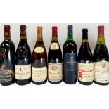 Seven 75cl bottles of wine, comprising, Beaune, 1er Cru, Louis Jadot, 1990, Volnay-Chevrets, 1er
