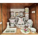 A collection of assorted Portmeirion china ‘Botanic Garden’ and ‘The Compleat Angler - British