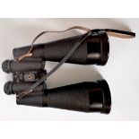 A pair of German Beck Kassel CBS ‘Planet’ 22 x 80 astronomers’ binoculars with strap, in fitted