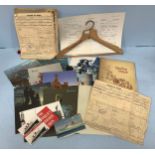 A small collection of assorted 1960’s Cunard ephemera including RMS Queen Mary programme, various