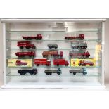 A small quantity of Corgi die-cast scale model trucks, trailers and lorries, comprising, seven