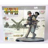 A boxed Dragon ‘70338’ 1:6 scale WWII Omaha Beach action figure set, 1944-2004 Normandy Campaign