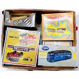 A large collection of twenty-two boxed Corgi die-cast scale model vehicles, comprising mostly public