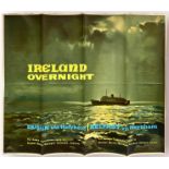 A vintage British Railways Poster 'Ireland Overnight', C.1950, by Claude Buckle (1905 - 1973)