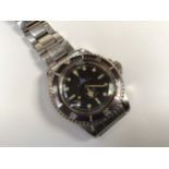 A rare gents stainless steel Tudor Oyster-Prince Submariner automatic wristwatch, model 7928, C.