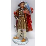 A Royal Doulton figure of Henry VIII, HN3350, limited edition 310/1991, modelled by Pauline Parsons,
