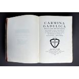 Carmichael, Alexander. Carmina Gadelica, Vol II, Hyms and Incantations, With Illustrative Notes on