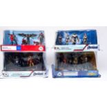 Three various official Disney figurine sets from the Marvel: Avengers film series, comprising,
