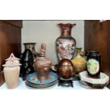 Various ceramics and collectables from around the world (in section 2)