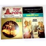 A collection of approximately forty assorted 12” vinyl LP records and compilations comprising, Top